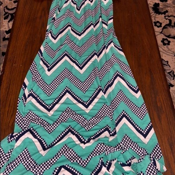 Woman’s strapless maxi dress  - Picture 3 of 3